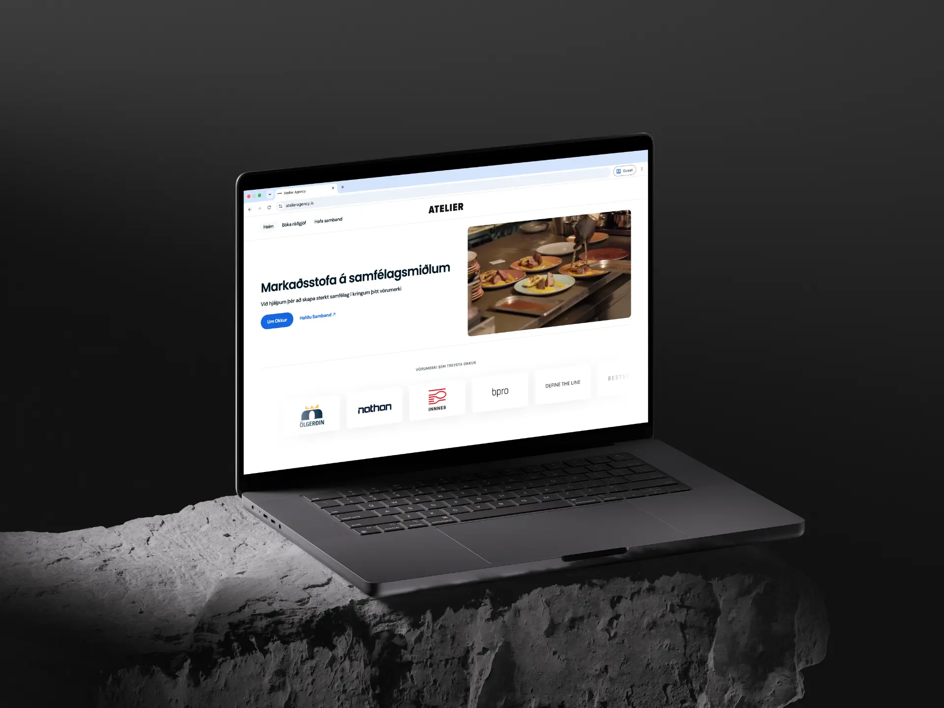 Atelier — Built to connect brands and creators.